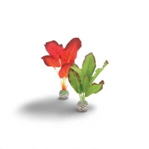 Biorb Zijden Plantenset Groen & Rood